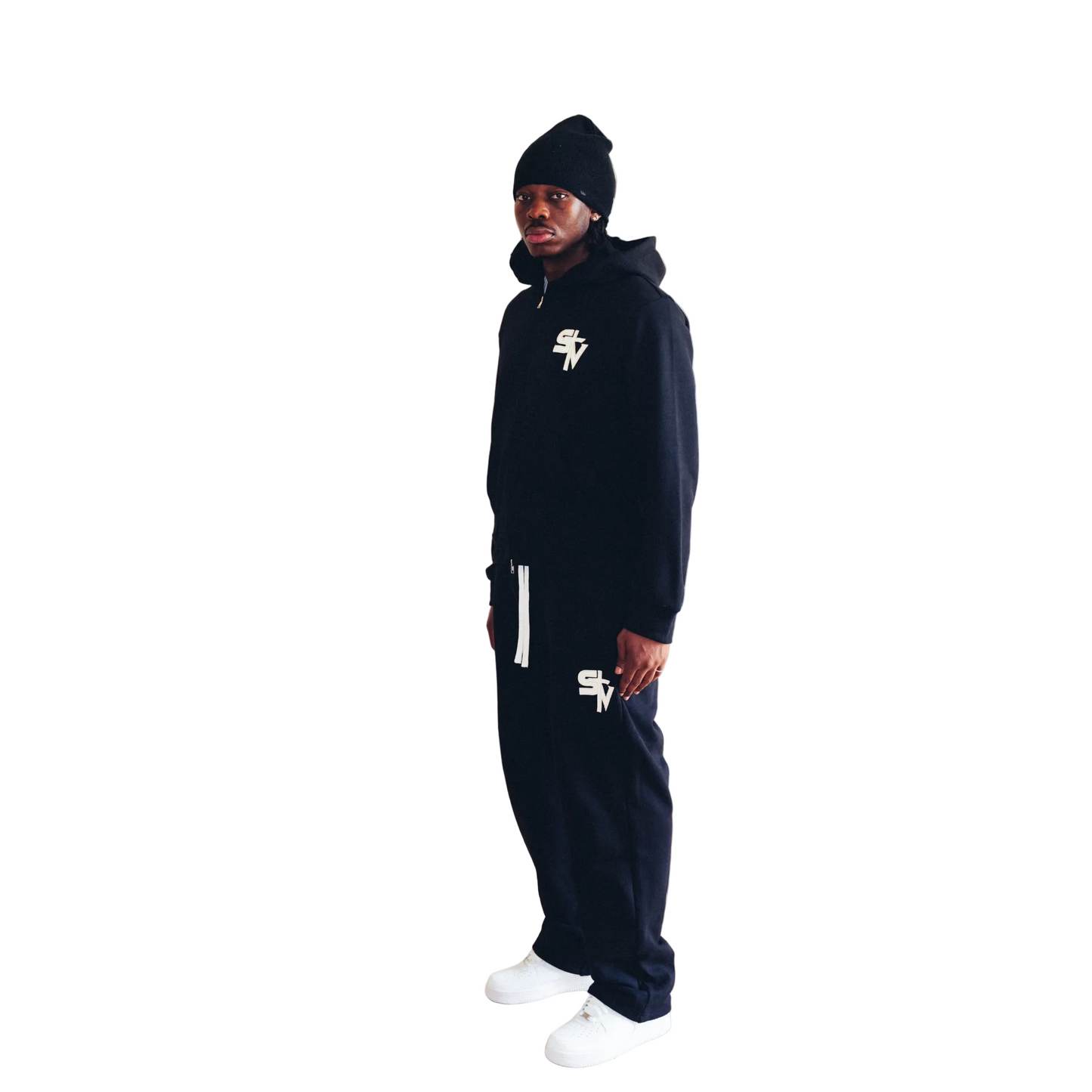 Vault Essential Tracksuit - Onyx Black